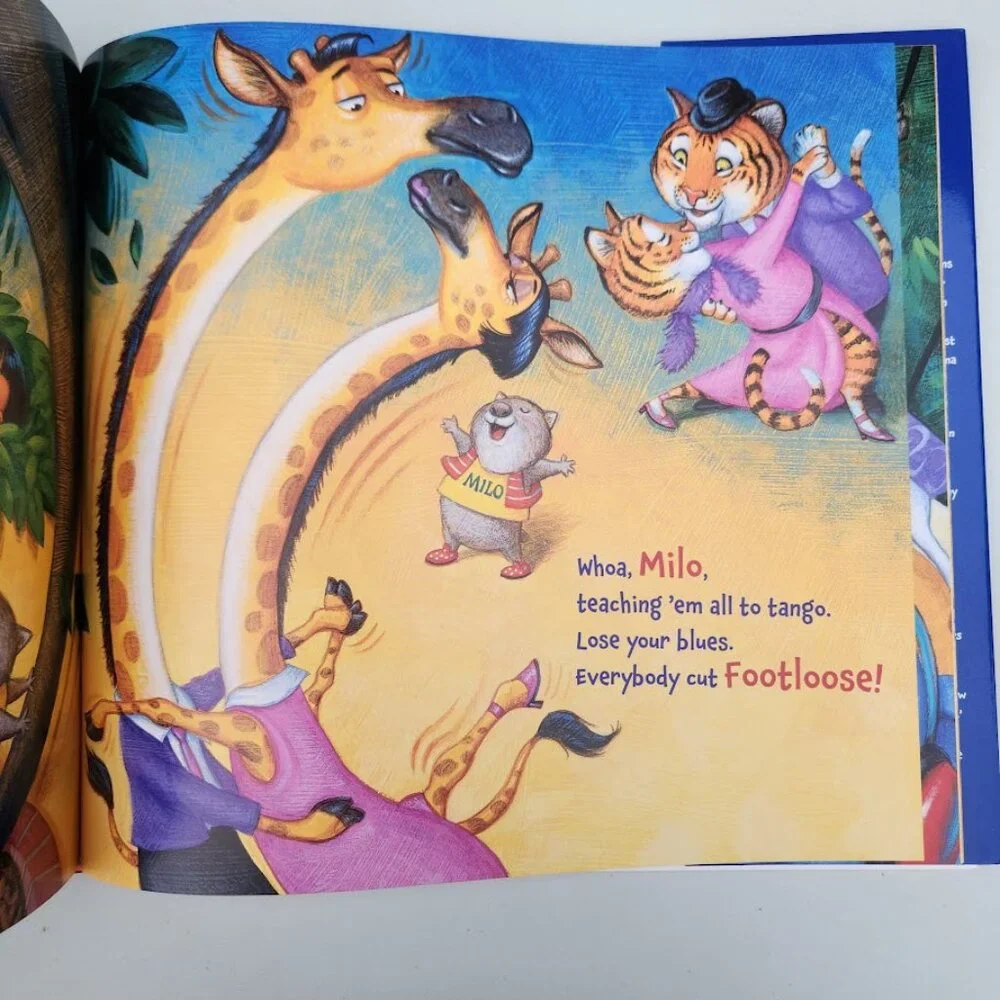 NEW Kenny Loggins FootLoose Hardcover Children's Book 9781633221185 Foot Loose I